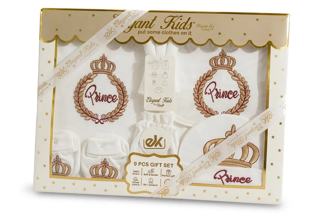 Lilisoft EK Baby Gift Set 0-6M 9PCS