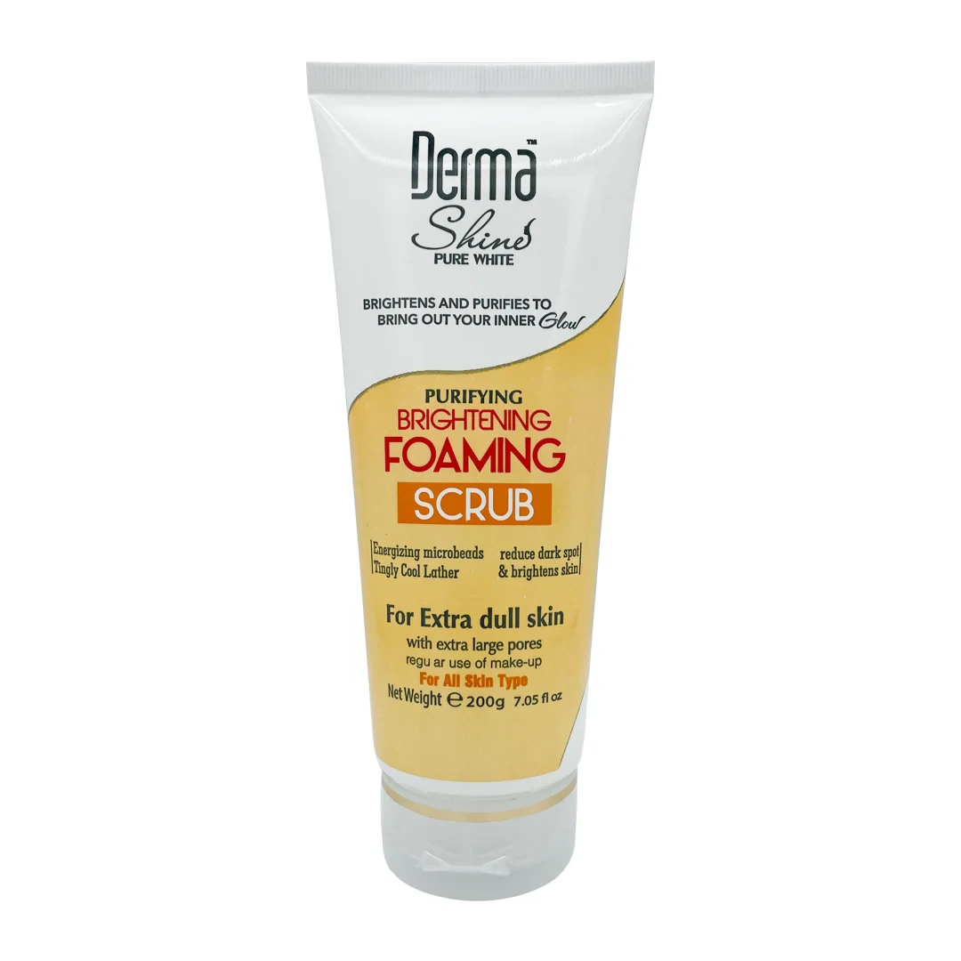 Derma Shine Facial Tube Face Scrub Foaming 200G