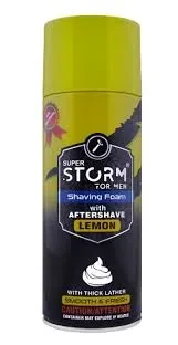 Storm Shaving Foam Lemon 400ML