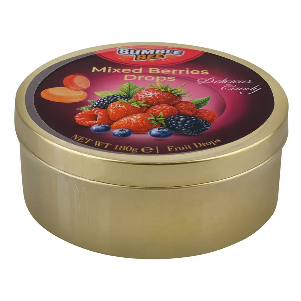 Bumble Bee Candy Berries Mix Drop Tin 180G