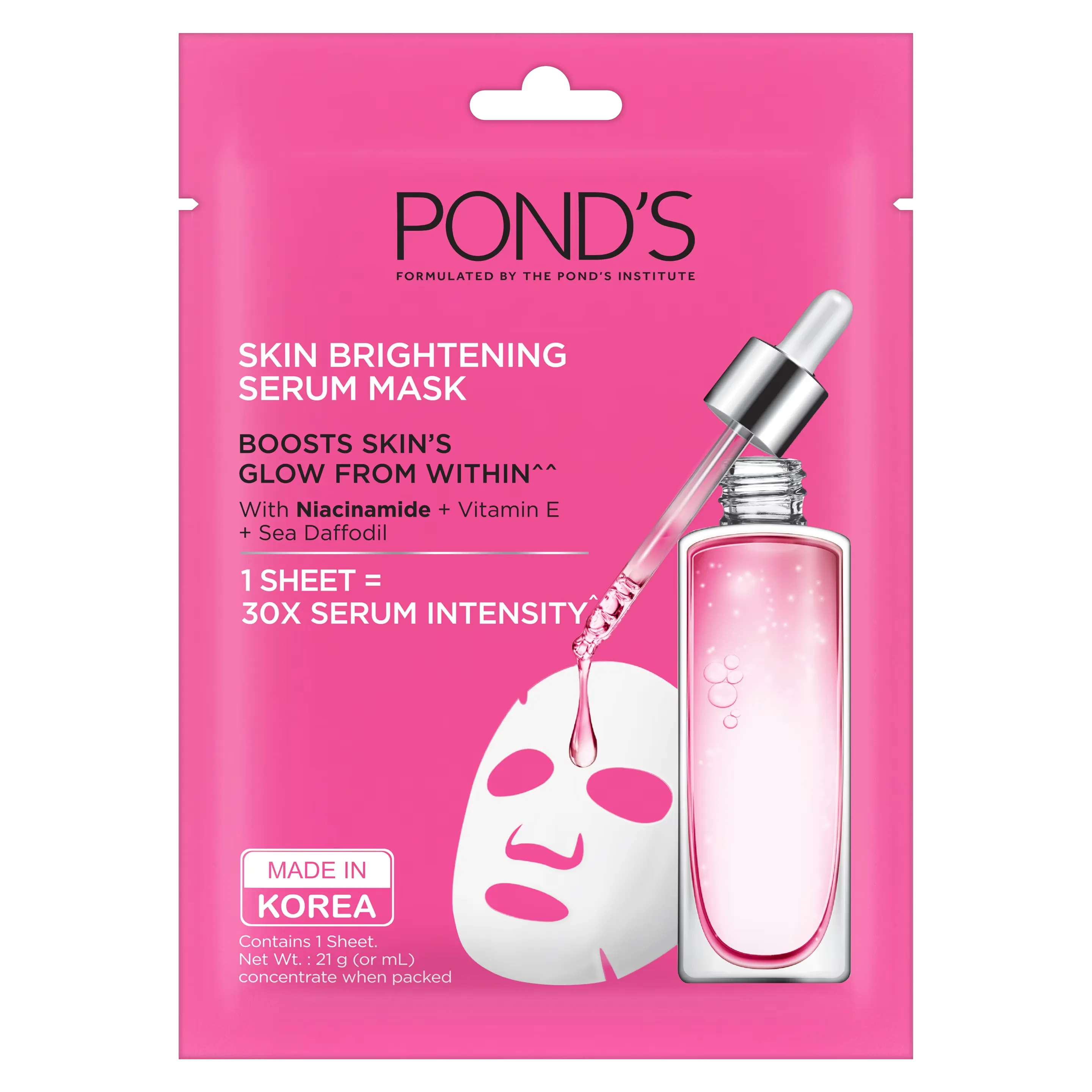 Pond's Sheet Mask Skin Brightening 21G
