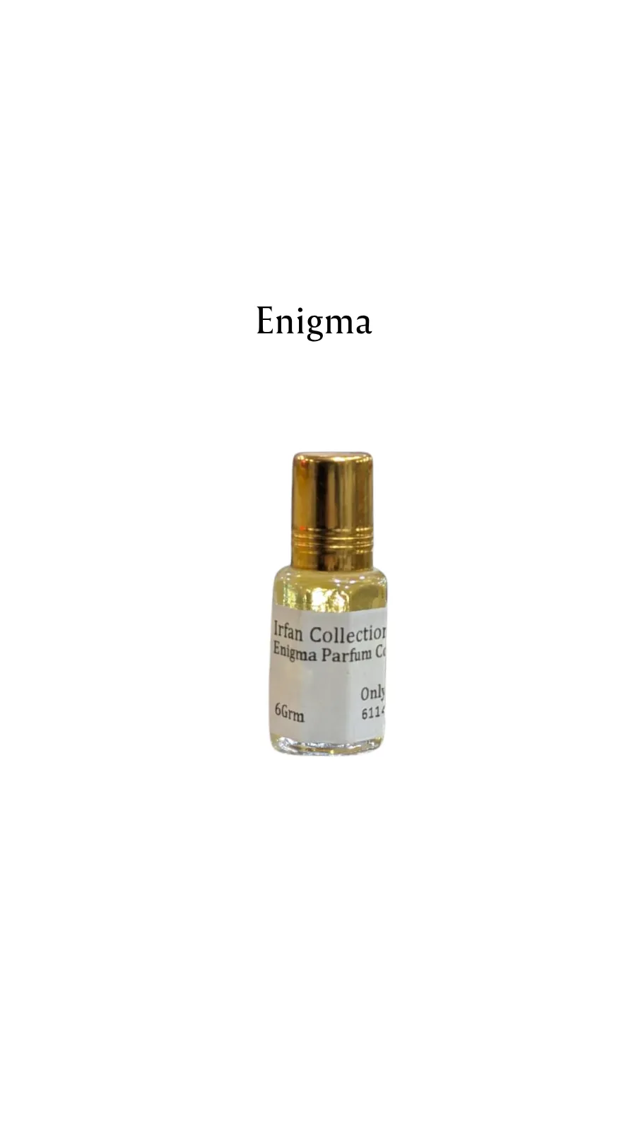 Concentrated Perfume Oil Attar Enigma Parfum Cologne French Roja Dove Only-F 6ML