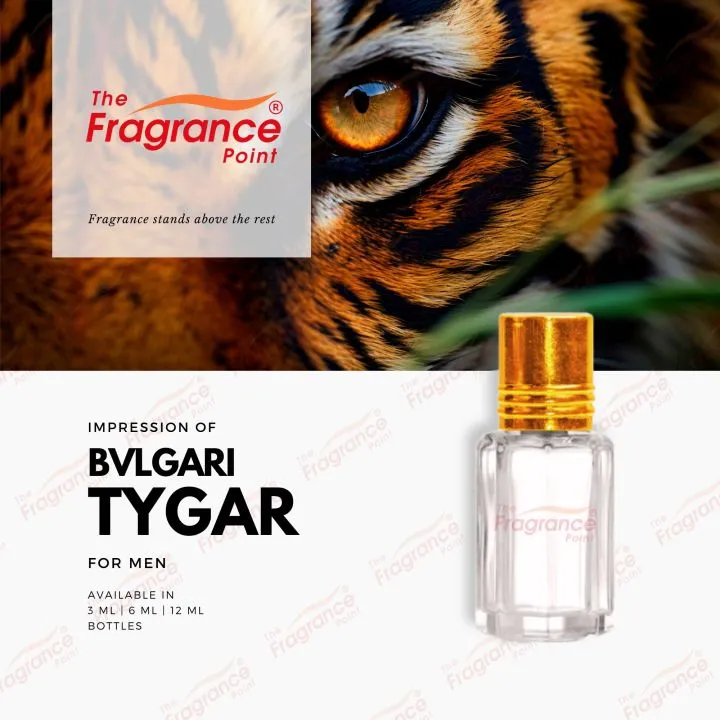 Concentrated Perfume Oil (Attar) Tygar Le Gemme Bvlgari Rench Bvlgari Parfex 6ml