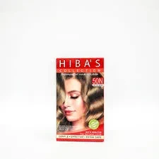 Hibas Collection Hair Colour Kit Light Ash Brown 50N