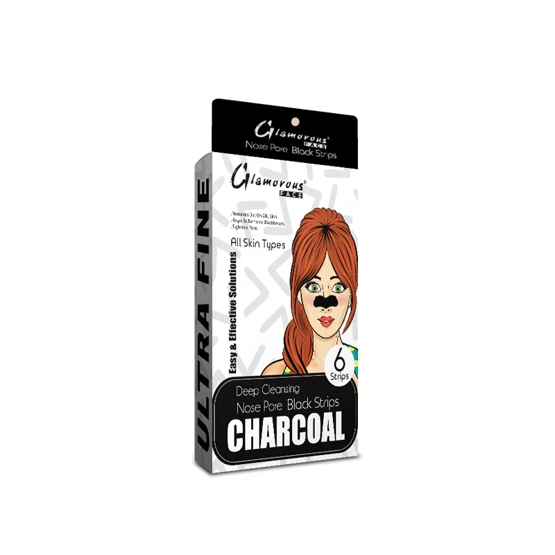 Glamorous Face Strips 6S Nose 8021 A Black