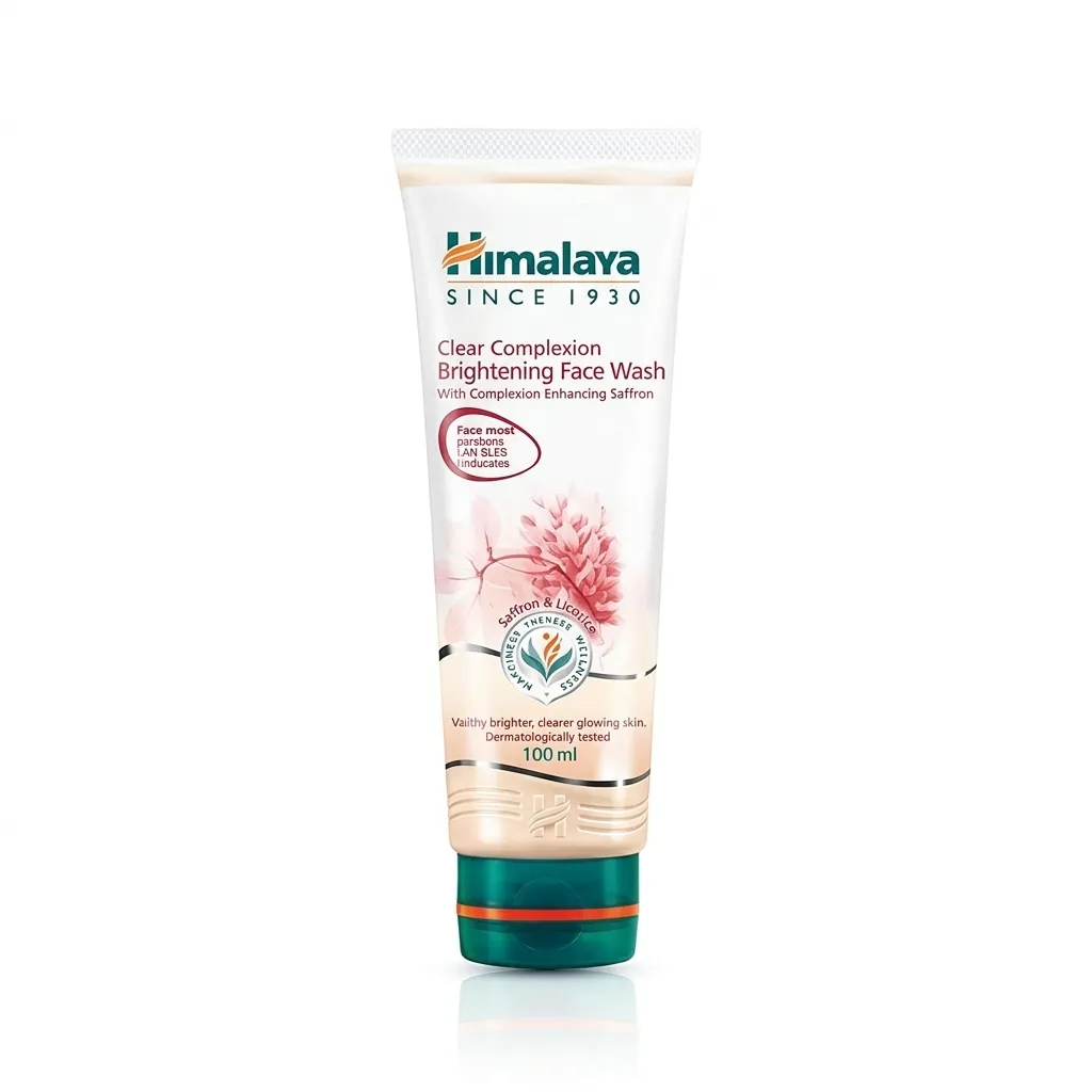 Himalaya Face Wash Clear Complexion Brightening Saffron 100ML