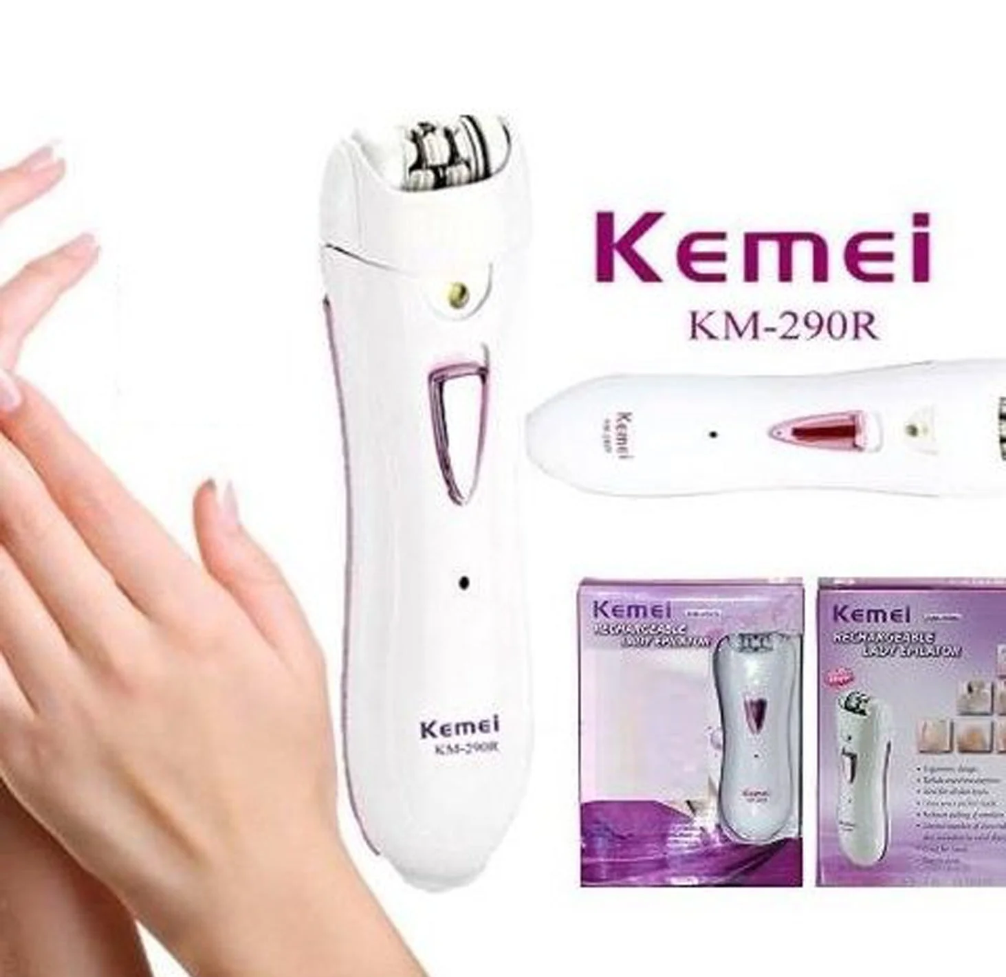 Kemei Ladies Epilator Recharge KM-290R