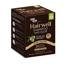 Kala Kola Hairwell Color Shampoo Dark Brown 02 160ML