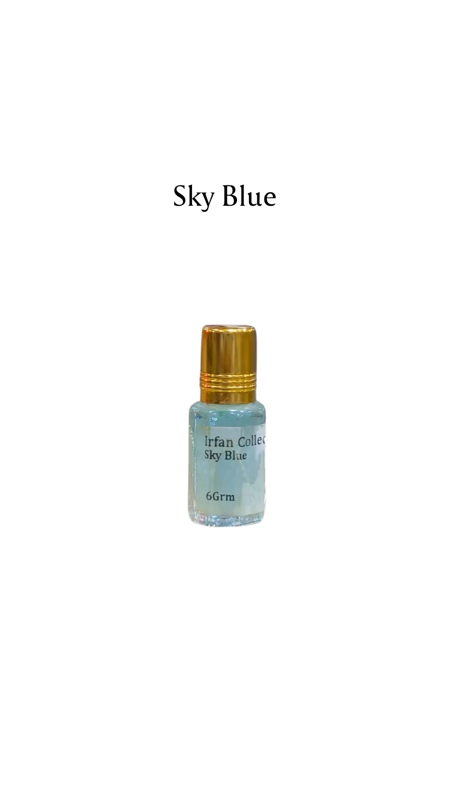 Concentrated Perfume Oil Attar Sky Blue French K 6ML