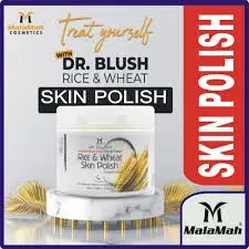 Dr Blush Facial Jar Rice Wheat Skin Polish 350G