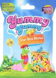 Yummy Gummy Jelly Pouch Sour Party Mix 150G