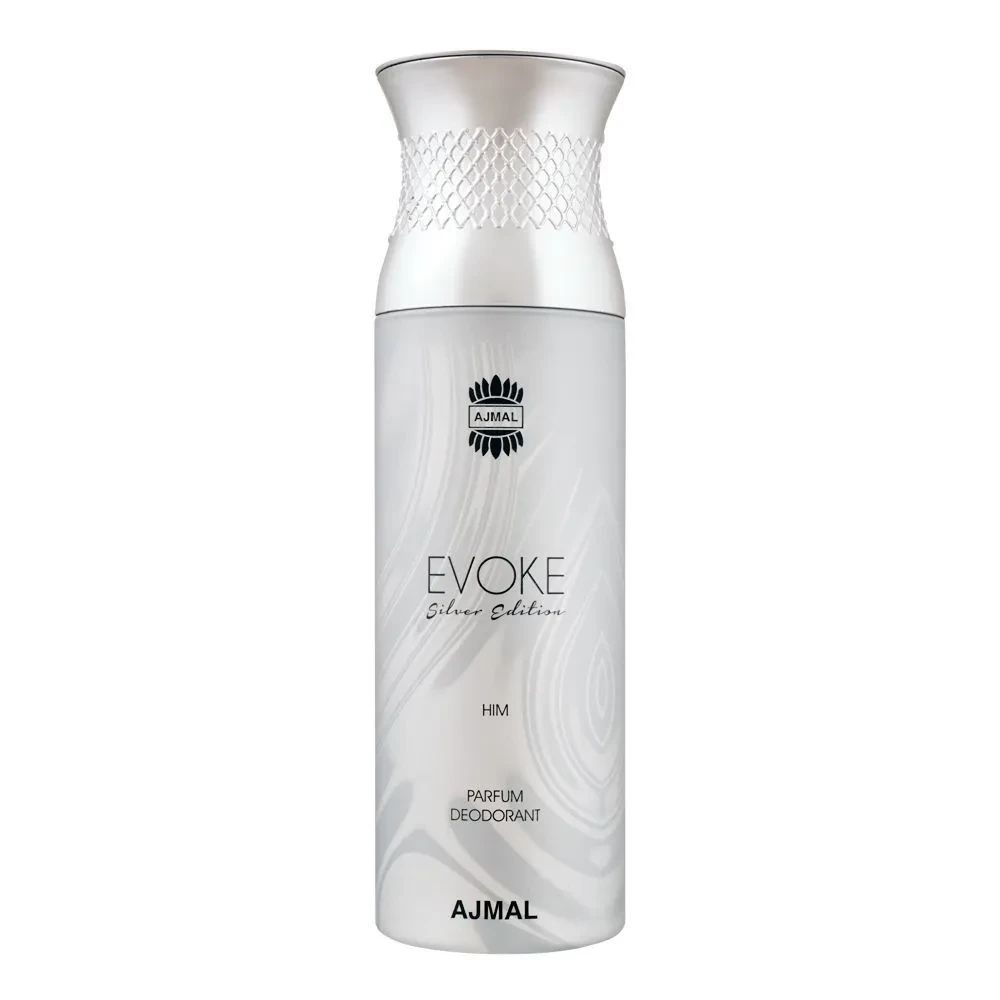 Ajmal Evoke Silver For Him Deodorant Body Spray 200ML
