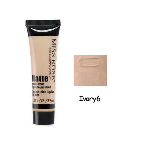 Miss Rose Foundation Silk Tube Ivory 6 30ML