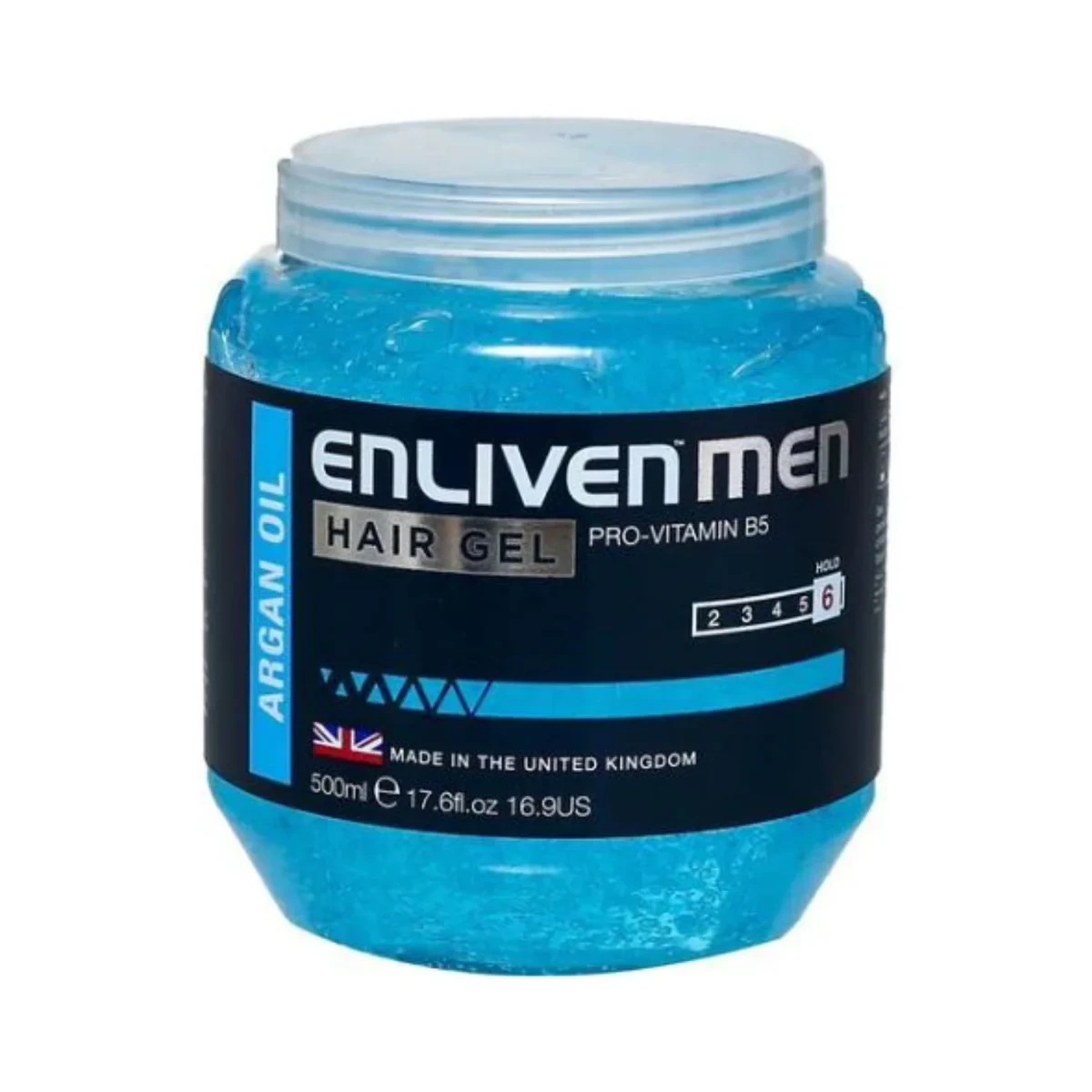 Enliven Hair Gell 6 Hold Blue 500Ml