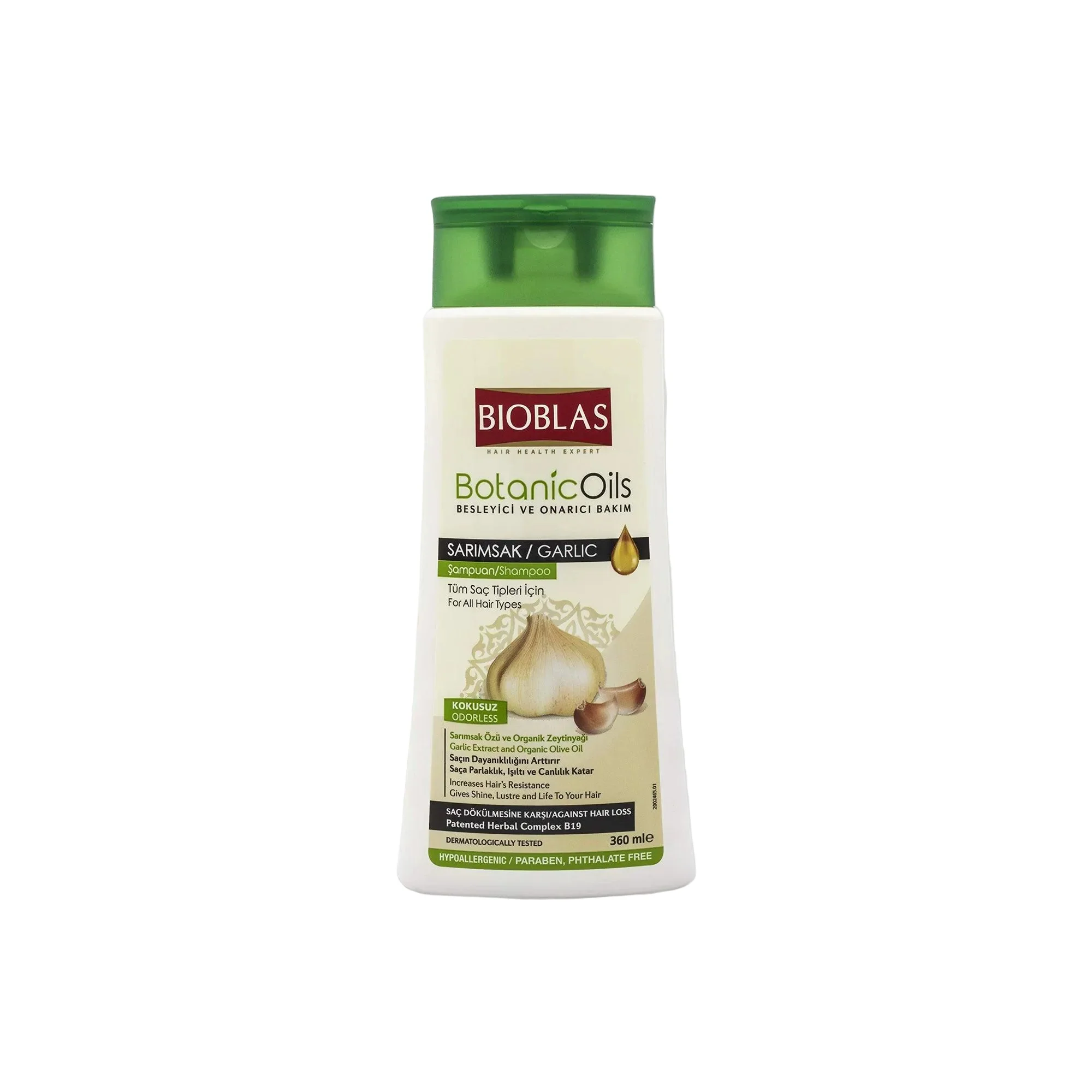 Bioblas Shampoo Botanic Oils Garlic 360ML