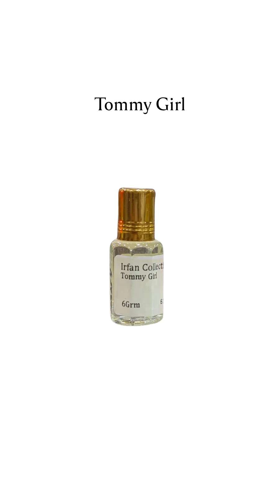 Concentrated Perfume Oil Attar Tommy Girl French Tommy Hilfiger Charabot 6ML