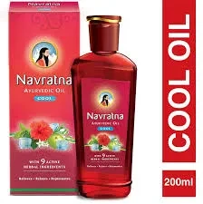 Navratna Hair Oil Herbal Cool 200ML