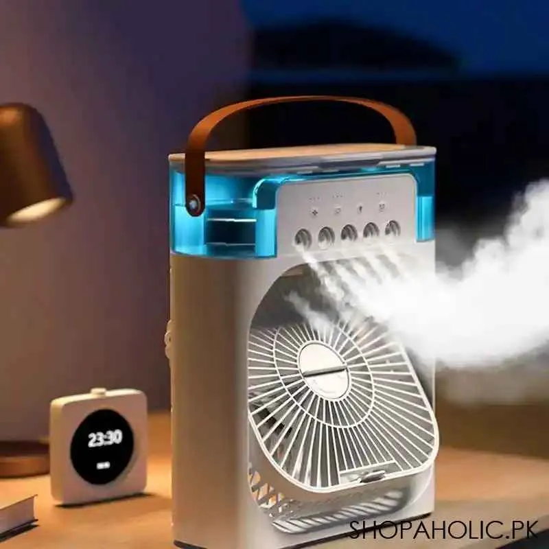 Baby Portable Fan Water Ice Mini Cooling