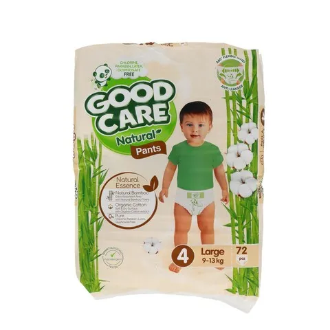 Goodcare Diapers Natural 4 72Pcs