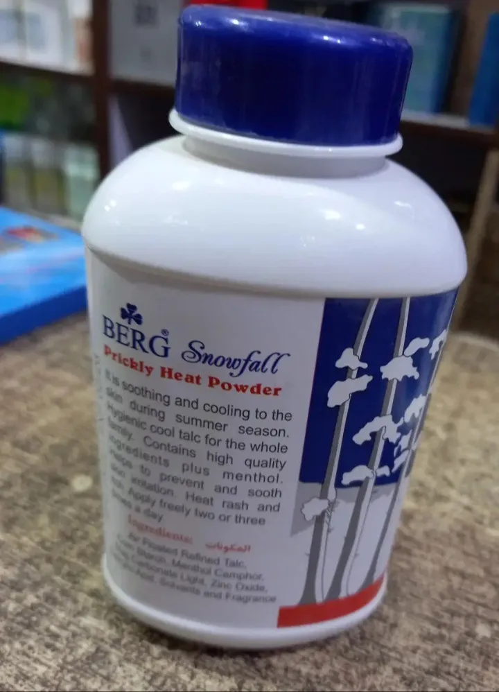 Berg Snowfall Prickly Hair Cream 75G
