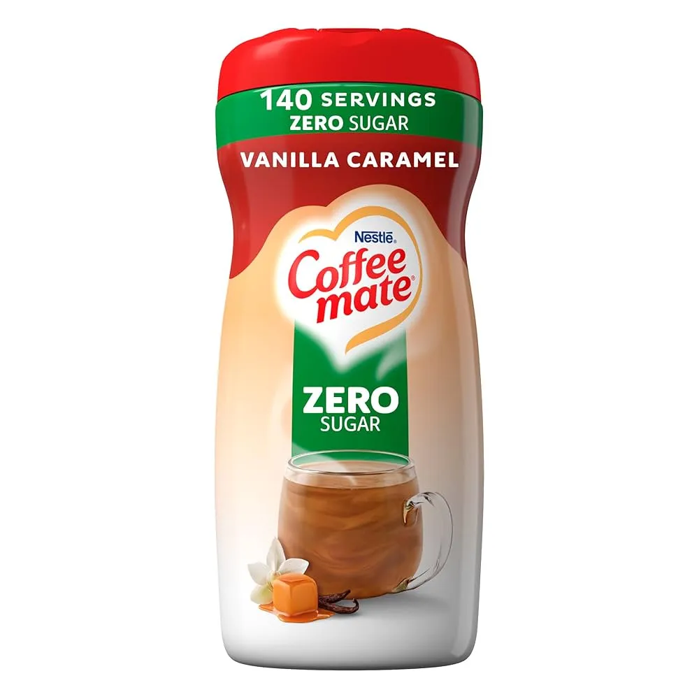 Nestle Coffee Mate Zero Sugar Vanilla Caramel Rich And Smooth 289.1G