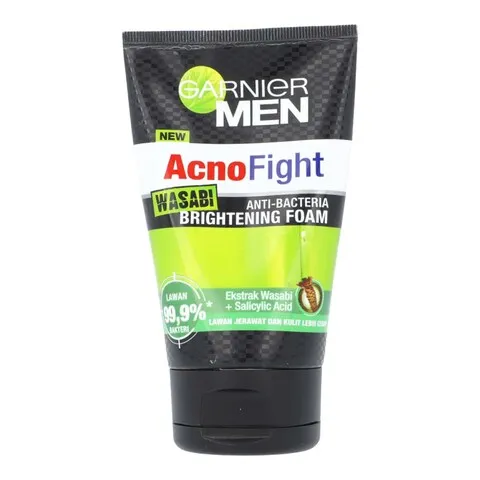 Garnier Facewash Men Acno Fight Anti Bacteria Pk 100ML
