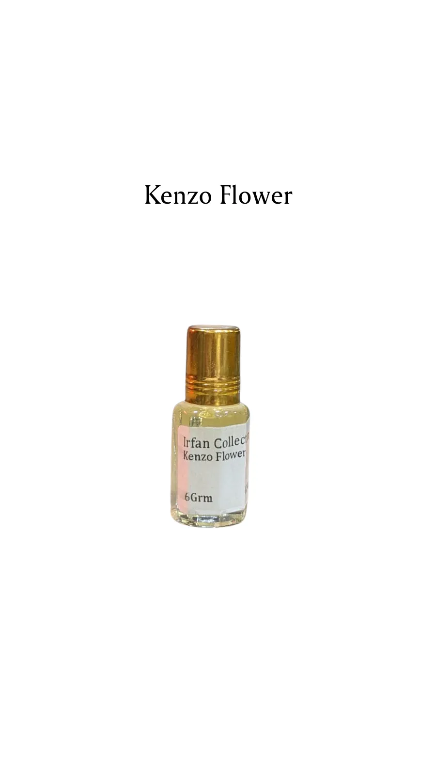 Concentrated Perfume Oil Attar Kenzo Flower French Kenzo Charabot 6ML