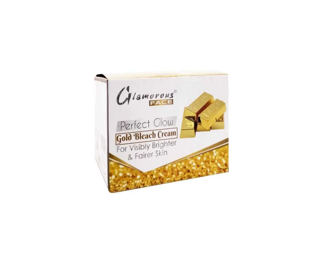 Glamorous Face Cream Bleach 1036 A Gold 80G