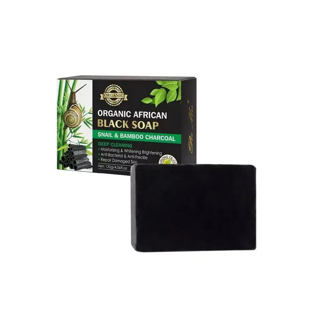 Pei Mei Soap Black Snail And Bamboo Charcol 120G