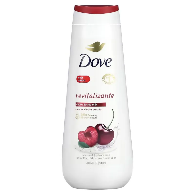 Dove Body Wash Usa Cherry And Chia Milk 591ml