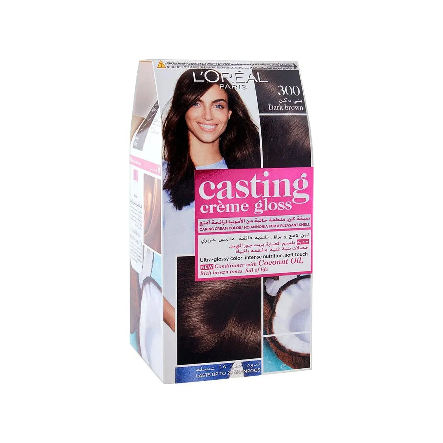 Loreal Casting Hair Color 300 Dark Brown