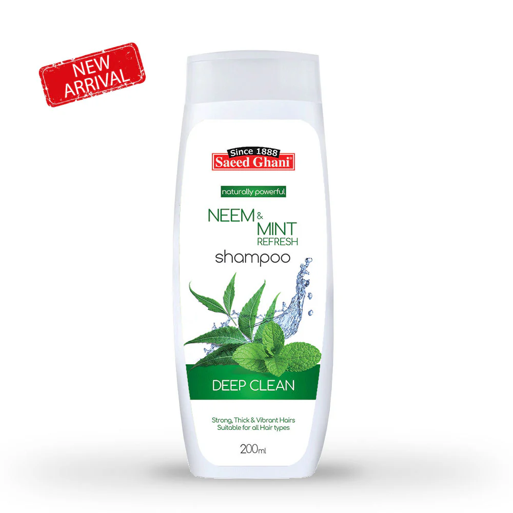 Saeed Ghani Shampoo Neem And Mint 200ML