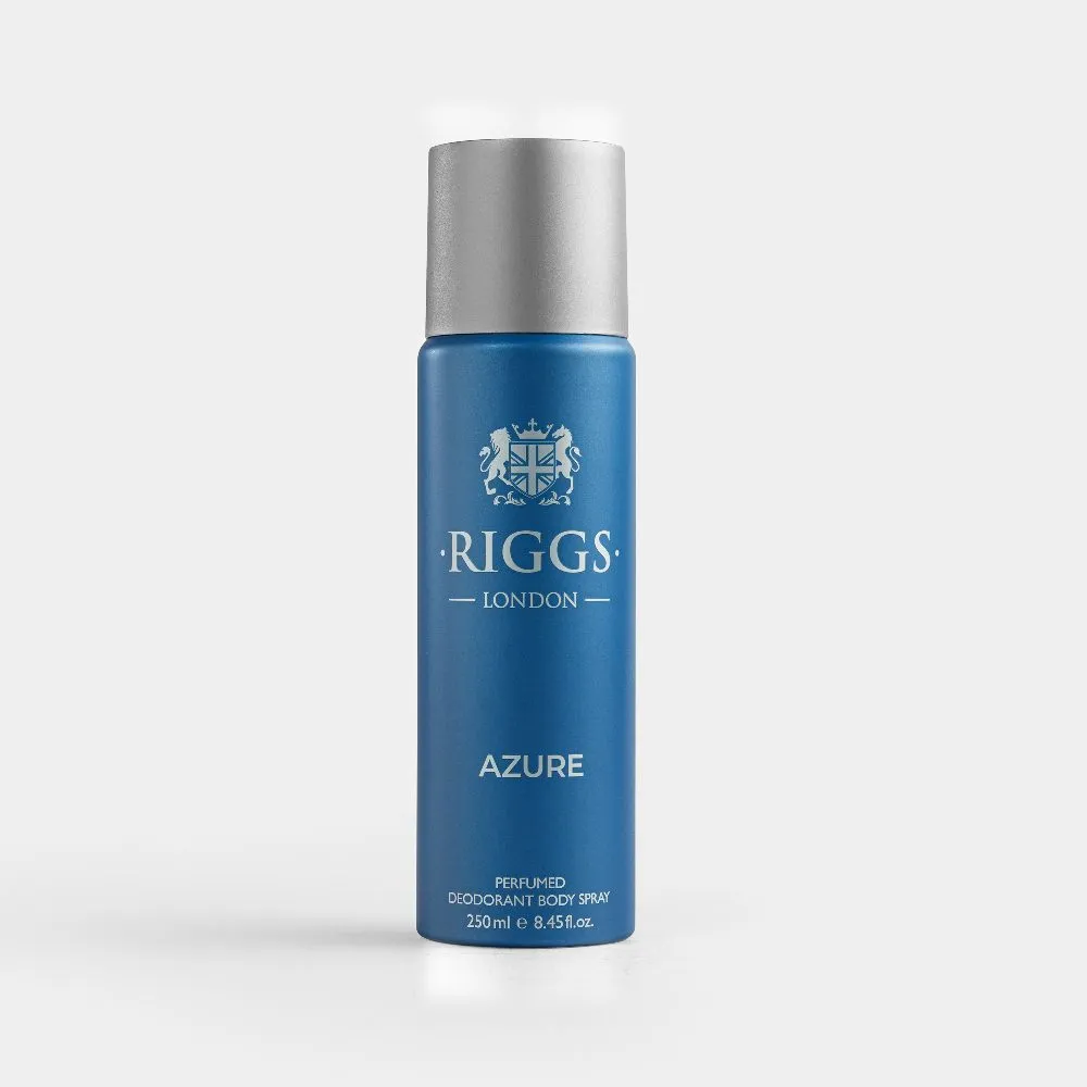 Riggs London Deodorant Body Spray Azure 250ML