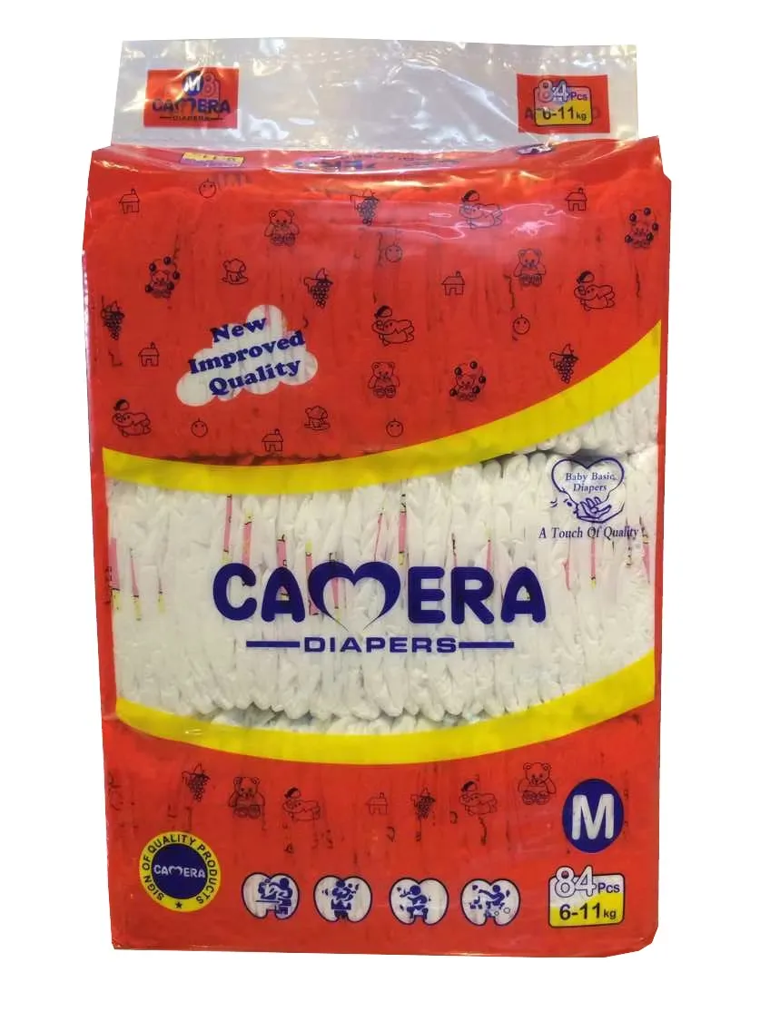 Camera Baby Diapers 3 M 84 P