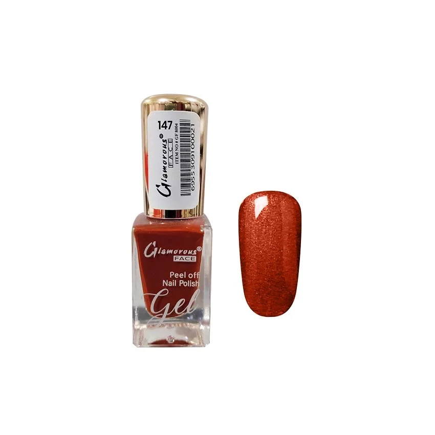 Glamorous Face Nail Polish 8004 Peel Off Gel 147