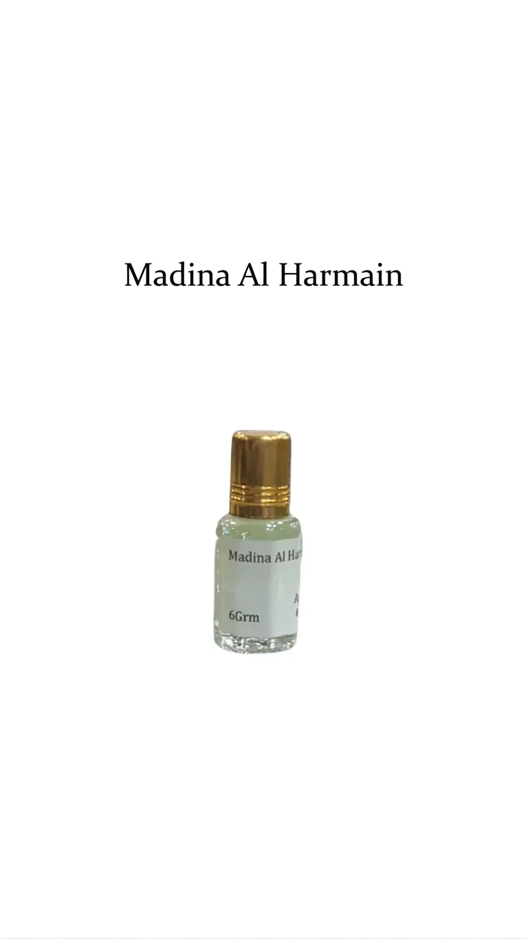 Concentrated Perfume Oil Attar Madina Al Harmain Oriental Arabic-F Expressions 6ML