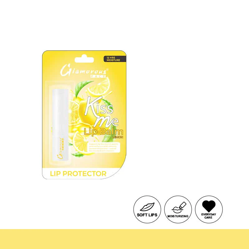 Glamorous Face Lip Balm Kiss Me 1026 Lemon