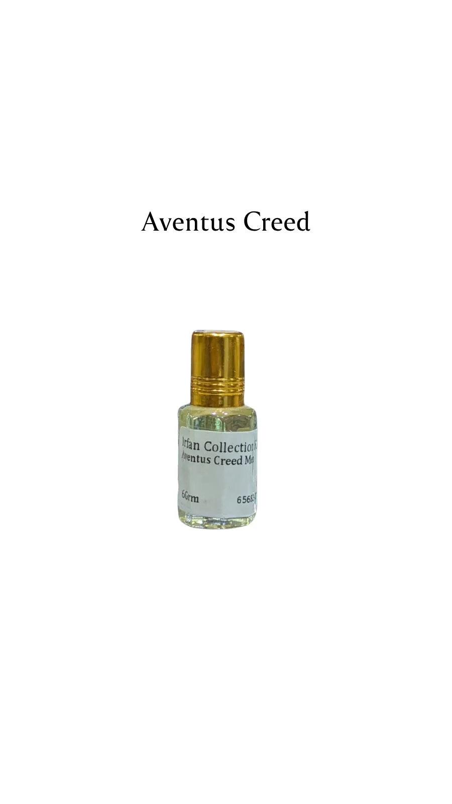 Concentrated Perfume Oil Attar Aventus Creed Men French Creed Expressions 6ML