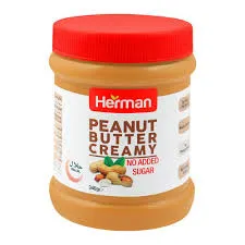 Herman Peanut Butter No Added Sugar Creamy 340G