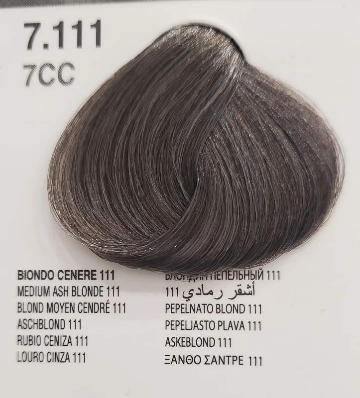 Dikson Dropcolor Tube 7.111 Medium Ash Blonde 100ML