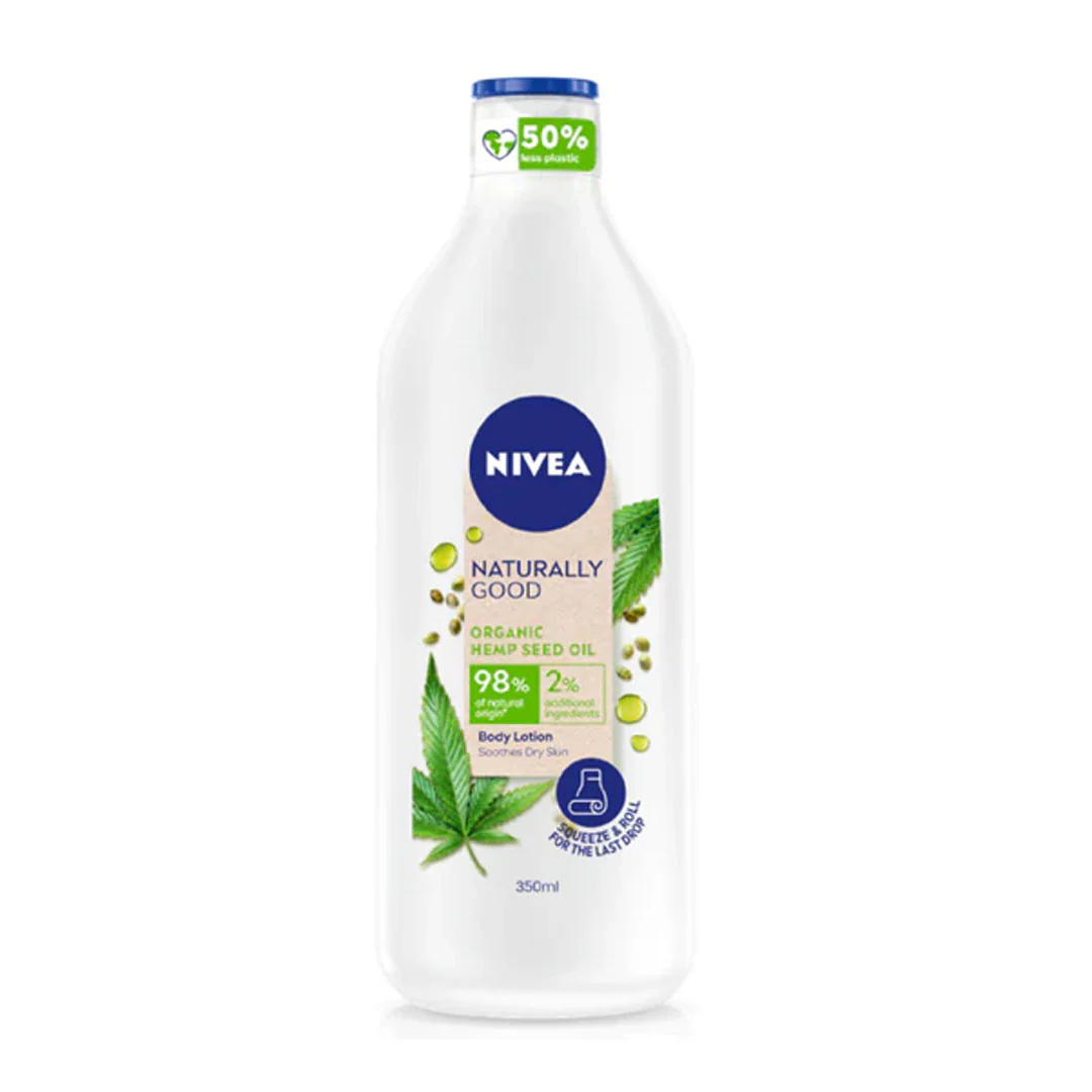 Nivea Loation Naturally Good Hemp 350ML