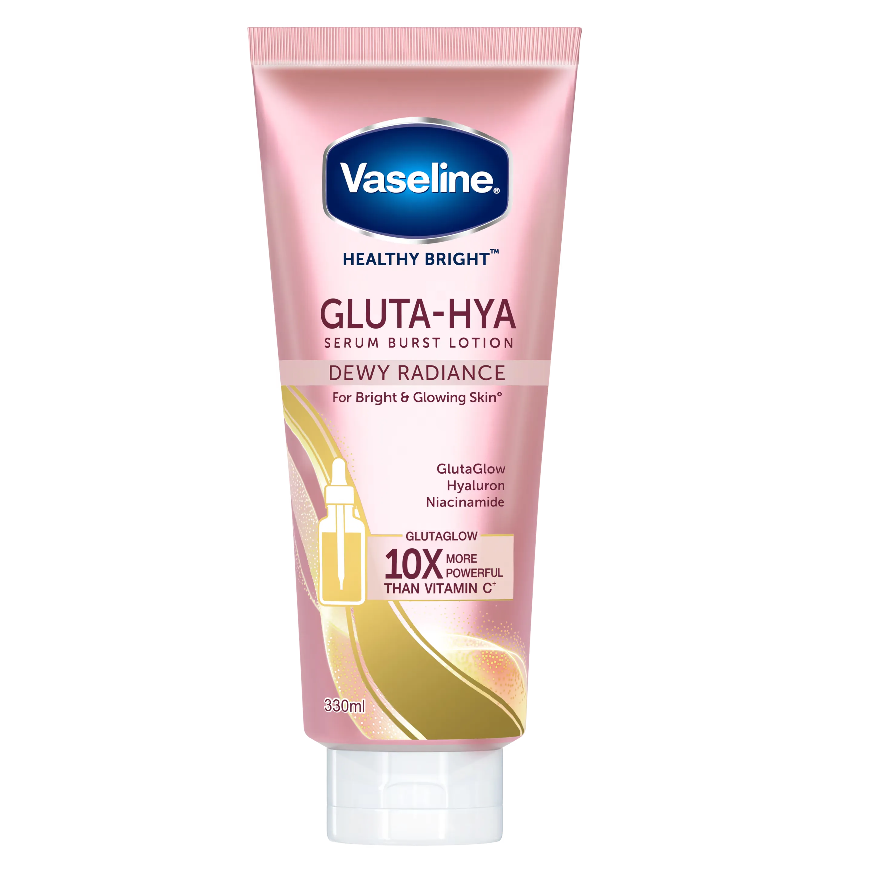 Vaseline Serum Burst Lotion Gluta-Hya Dewy Radiance 300ML