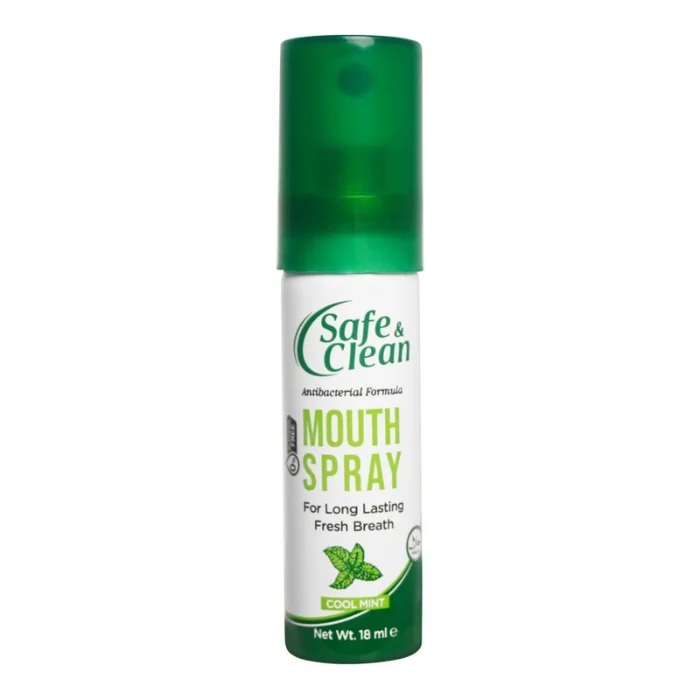 SAFE AND CLEAN MOUTH SPRAY COOL MINT 18ML