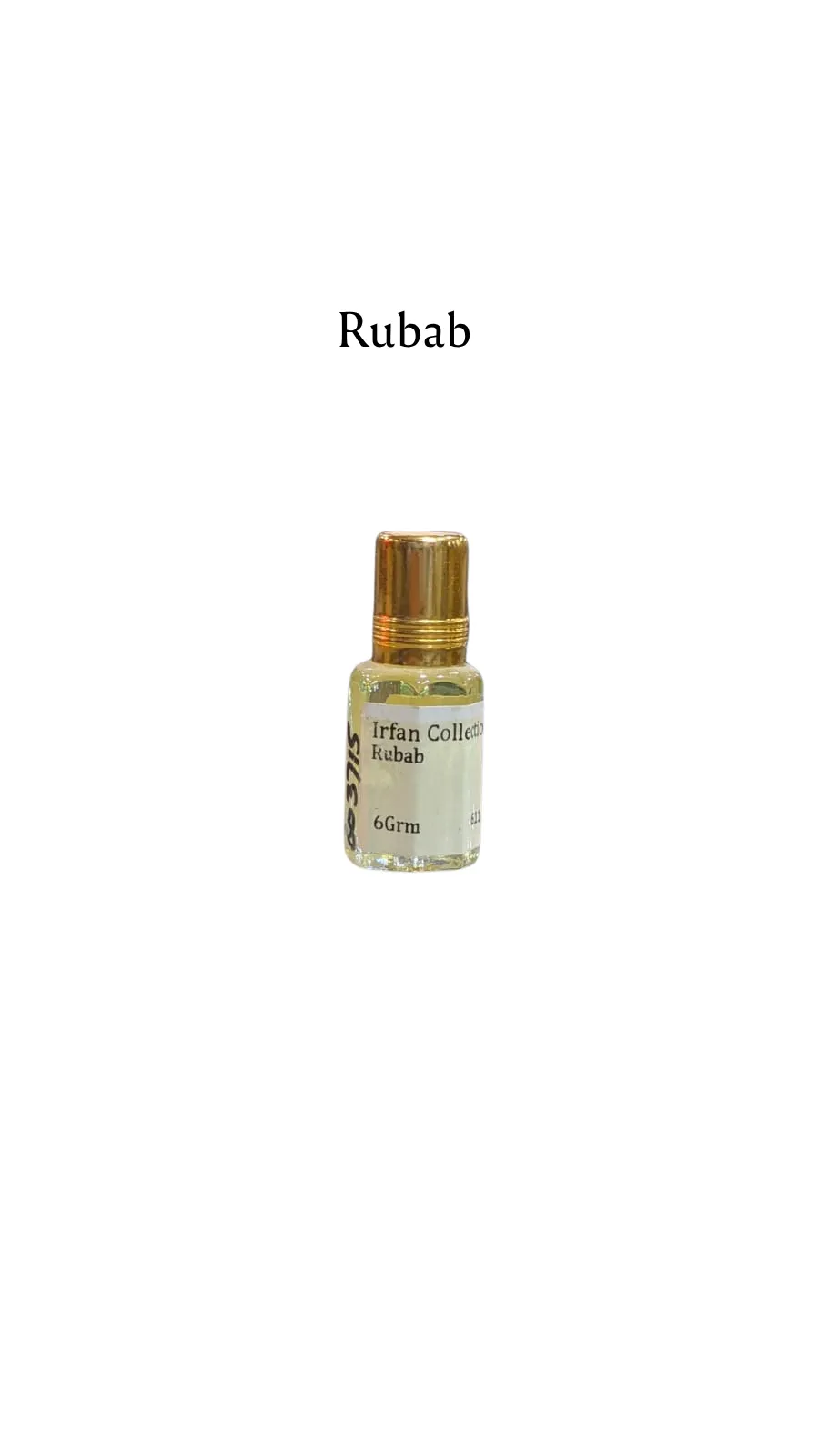 Concentrated Perfume Oil Attar Rubab Oriental Arabic-F Parfex 6ML