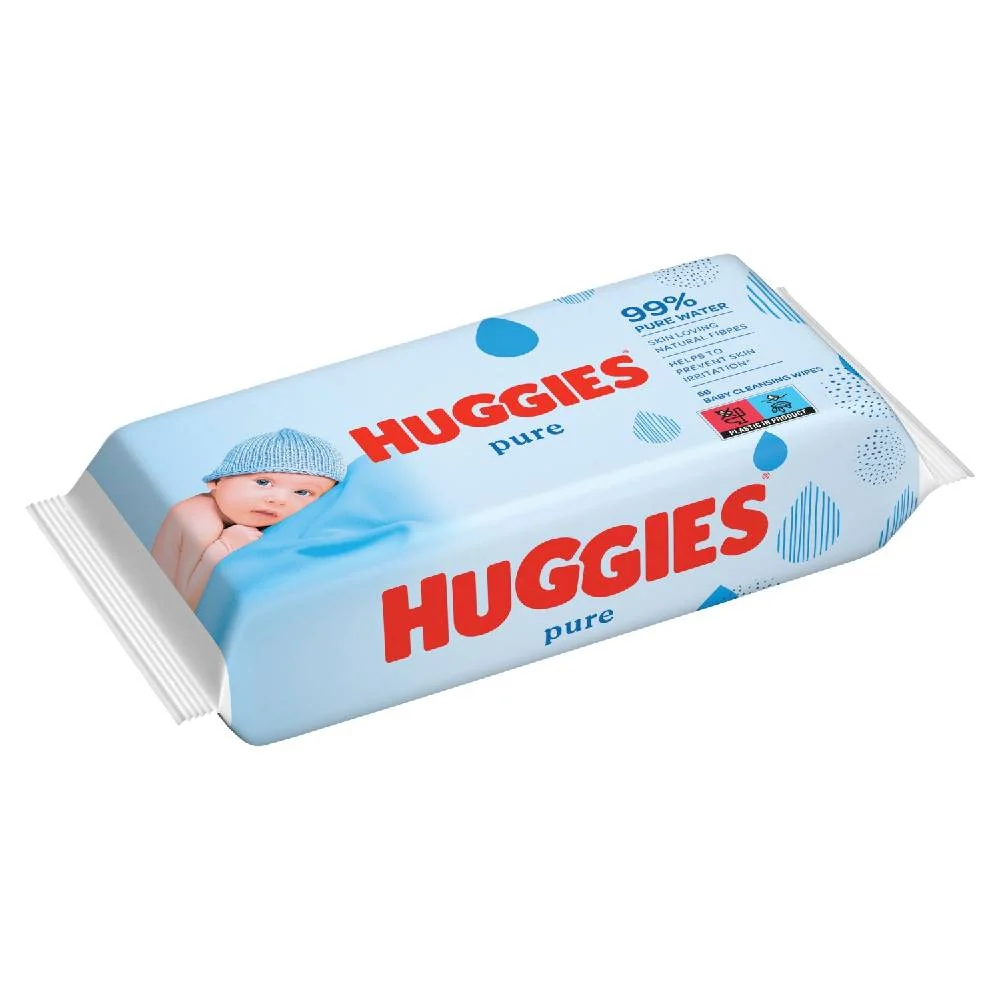 Huggies Wipes Pure 56P