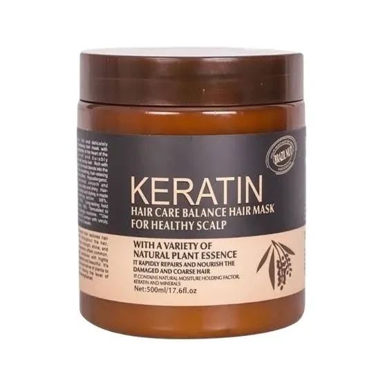 Keratin Hair Mask Regular Brown 500ML
