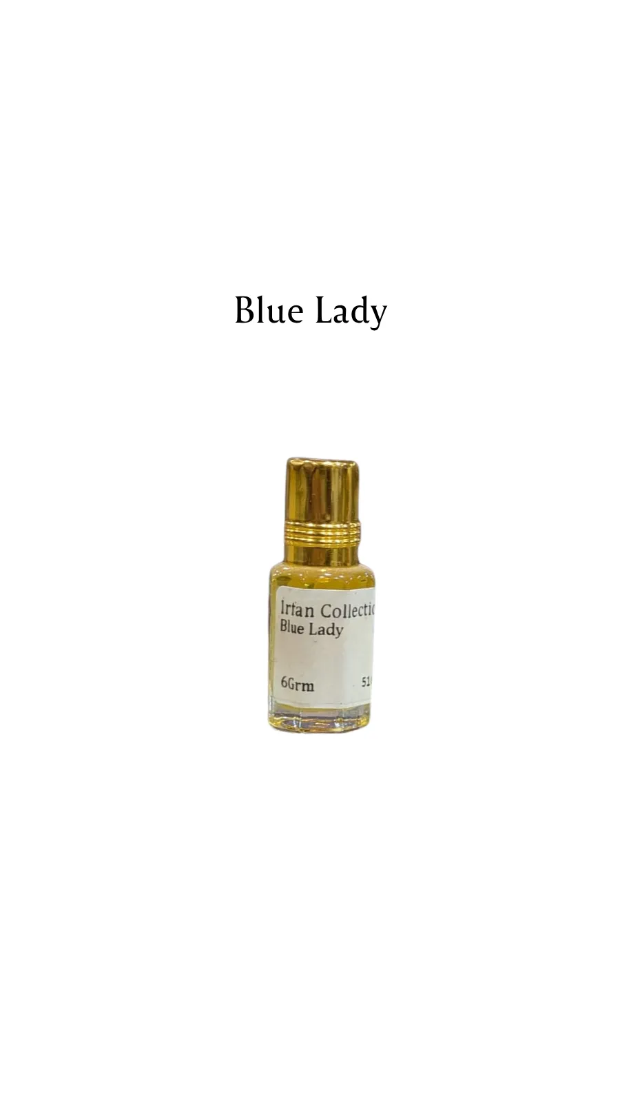Concentrated Perfume Oil Attar Blue Lady French Rasasi Parfex 6ML