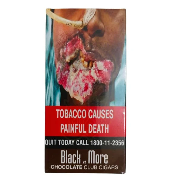Black N More Pipe Tobacco Chocolate 5 Tip Cigar