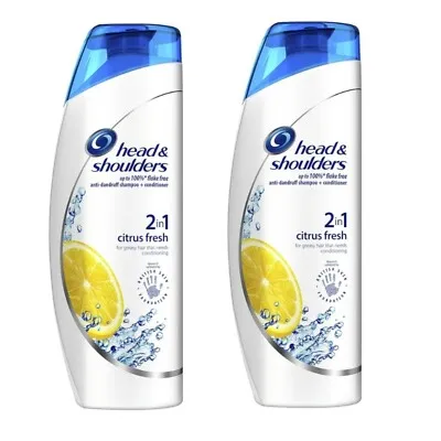 Head And Shoulders Shampoo Citrus Fresh 2IN1 625ML France