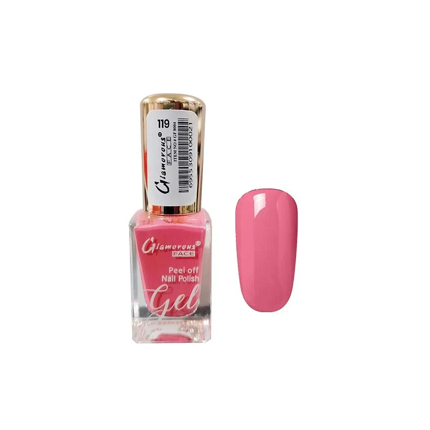 Glamorous Face Nail Polish 8004 Peel Off Gel 119